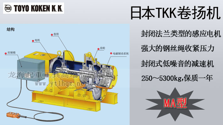 MA型TKK電動卷揚機圖片